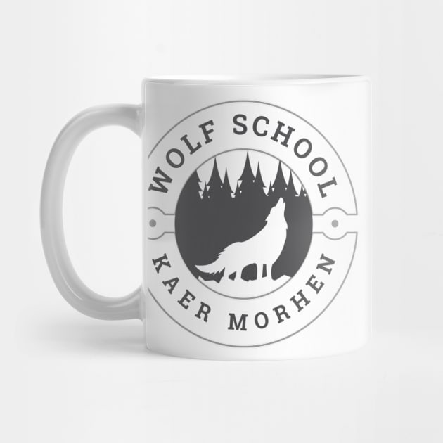 Wolf School - Kaer Morhen II - White - Fantasy by Fenay-Designs